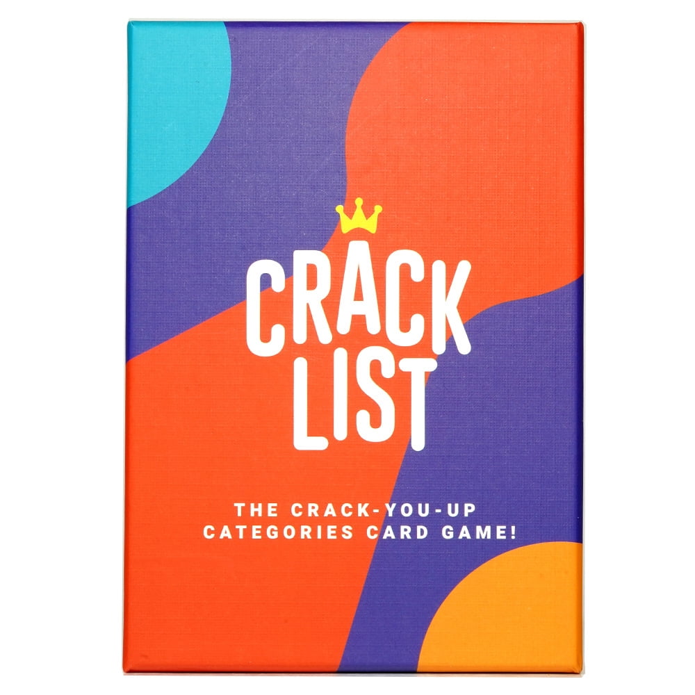 Crack List - Card Game - Party Game - With Friends and Family - Ages 10 and Up - 2 to 8 Players - French Version - Yaqua Studio, YAQ001CR, Blue