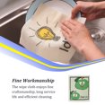 thumbnail image 3 of Kitchen Cleaning Cloth Bowls Washing Towel Dishes Wash Rag Kitchens Tools Household Absorbent Dish Cloths with Lovely Patterns Apple, 3 of 6