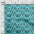 thumbnail image 1 of oneOone Cotton Poplin Fabric Chevron Ikat Print Sewing Fabric BTY 56 Inch Wide, 1 of 4