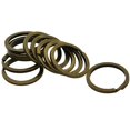 thumbnail image 3 of Abbracc Divers Anneaux de Clé Fendue Breloques Fermoir clip Rond Plat 8 8 8, 3 of 8