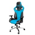 thumbnail image 1 of E-Blue Cobra Blue Gaming Chair, 1 of 3