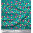 thumbnail image 1 of Soimoi Rayon Fabric Circle,Dot & Triangle Geometric Print Fabric by The Yard 42 Inch Wide, 1 of 3