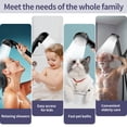 thumbnail image 2 of KAIYING Handheld Showerhead with Filters, High-Pressure Mineral Spray for RV and Outdoor Use(Matte Black), 2 of 7