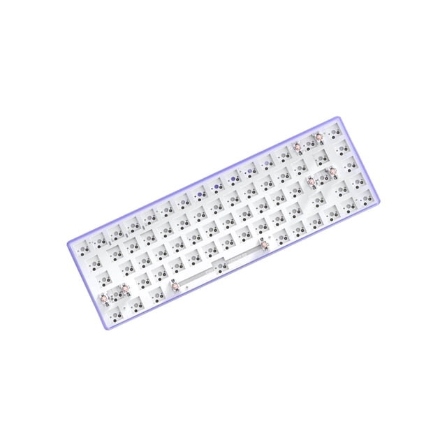 Tester68 Mechanical Keyboard Kits 2.4G/Bluetooth 5.0 purple option 11