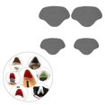 thumbnail image 2 of thinsony Semelles de Talon pour Réparation de Talon pour Hommes & Femmes Talons Hauts Gris, 2 of 9