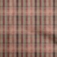 thumbnail image 1 of oneOone Georgette Viscose Brown Fabric Check Sewing Craft Projects Fabric Prints By Yard 42 Inch Wide, 1 of 5