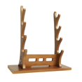 thumbnail image 2 of HILABEE Stand Display Support Holder for Templar Wakizashi Samurai Walnut 4 Tier, 2 of 9