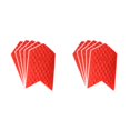 thumbnail image 1 of ZLight 5 Pieces Bike Stickers Bicycle Frame Guard Waterproof Anti-slip Chassis Cover Large Red 5 Pieces 2Set, 1 of 6