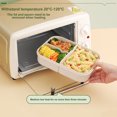 thumbnail image 3 of Renjiang Adult Lunch Box Purple Lunch Boxportable Double-Layer Love Lunch Box with Rice Can Be Microwave-Heated Portable Lunch Box Bento Box Lunch Box Containers, 3 of 3
