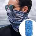 thumbnail image 4 of Walson Neck Gaiter Collar Balaclava Tube Seamless Bandanas Dustproof Scarves Breathable Wraps Turban for Outdoor Riding Hiking blue, 4 of 7