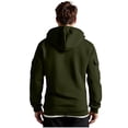 thumbnail image 4 of Lyrcatrment Mens Fleece Heavyweight Hoodies 1/4 Zip Drawstring Outdoor Sweatshirts with Multi Pockets, 4 of 7