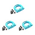 thumbnail image 2 of Baohd Enhanced RC Car Accs Spare Parts 1 10 Truck TT02 Modified Replacement Front Rear Motor Mount 3Set, 2 of 6
