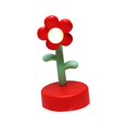 thumbnail image 2 of GROWTH TANK Creative Flower Table Lamp Night Light Portable Decorative Desk Lamp for Bedroom Red, 2 of 9