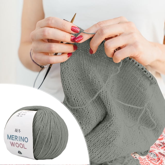 Vrorvz Premium Hand woven Wool Yarn for Versatile Knitting for Scarves,Hats,Sweaters High Durability and Warmth Soft and Even Texture Wide Color Selection Available