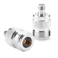 thumbnail image 3 of 2pcs Type N Female to SMA Female RF Connector Coaxial Adapter Test Converter, 3 of 10