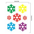 thumbnail image 4 of Christmas Static Sticker Fridge Window PVC Decal Home Office Shop Self-adhesive Decoration, Snowflake, 4 of 8