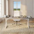 thumbnail image 3 of Fnova 70.86" Dining Table for 6, Modern Rectangular Kitchen Table for Dining Room, Gray, 3 of 9