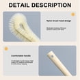 thumbnail image 3 of Rbaofujie Cleaning Brush Brush Cleaning Bottle Brush Cleaning Cup Brush Multi Functional Cup Extension Handle Brush Bottle Brush Pot and Bucket Brush Bucket Bath Brush, 3 of 5