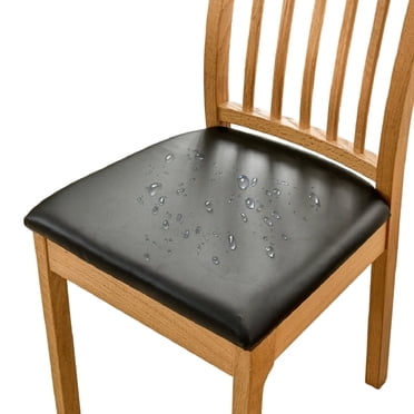 EGNMCR Solid Color Brushed High Elastic Chair Cover Soft And Comfortable Chair Seat Cover -proof And- Chair Slipcover Suitable For Dining Chair seat cover