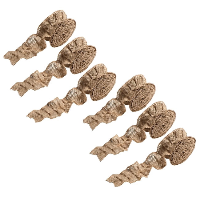 6 Rolls Ruffled Bulletin Board Borders for Classroom Decor Farmhouse Classroom Decor Burlap Bulletin Borders,6 Rolls * Ruffled Bulletin Board Borders,Brown