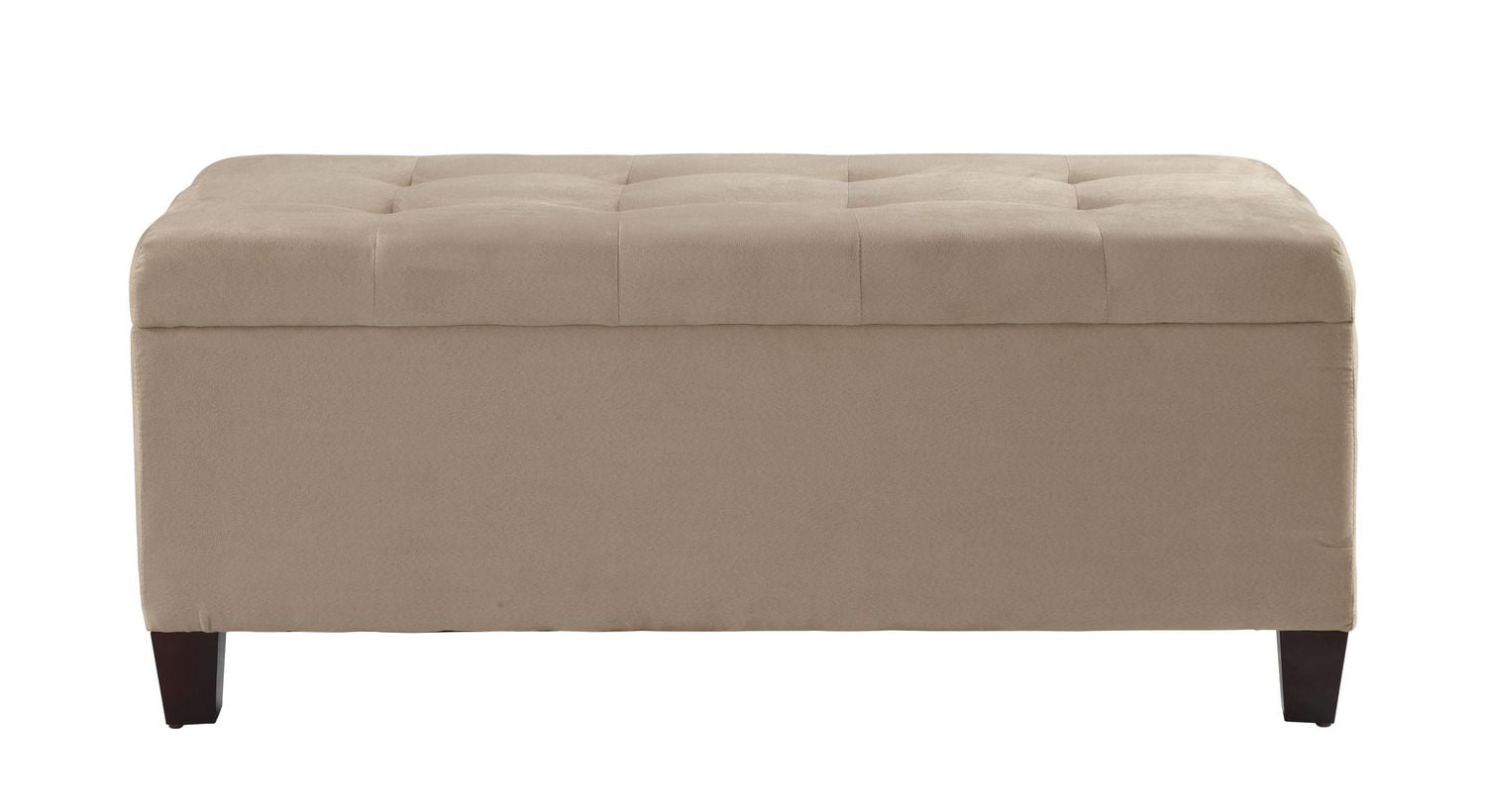 Charlotte Beige Shoe Storage Ottoman