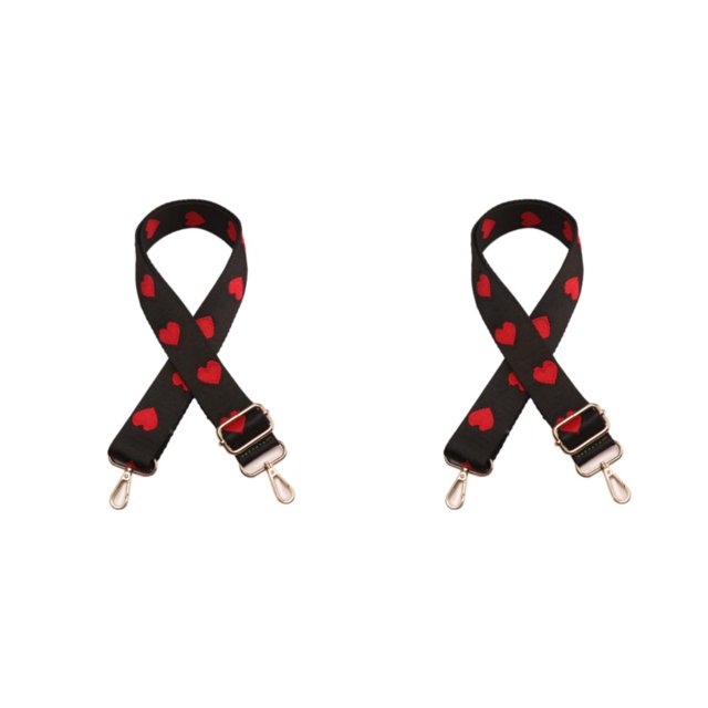 Baohd Fashionable Shoulder Bag Strap Adjustable And Wide Application Made With Cotton As Shown 13 2Set