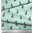 thumbnail image 2 of Soimoi Green Cotton Duck Fabric Insect,Leaves & Floral Block Print Fabric by Yard 42 Inch Wide, 2 of 3