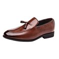 thumbnail image 2 of Cameland Chaussures Décontractées pour Hommes à Bout Rond en Cuir Confortables Chaussures Décontractées, 2 of 9