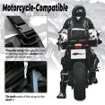 thumbnail image 2 of AFISHTOUR Motorcycle Waterproof Duffel Bag, 65L Motorcycle Dry Bag with Quick-fixed Straps for Travel, Kayaking, Camping (Grey), 2 of 9