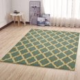 thumbnail image 1 of Ottomanson Ottohome Collection Non-Slip Rubberback Elegant Trellis Design Indoor Area Runner Rug, 1 of 7