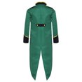 thumbnail image 2 of Yhong Garçons Filles Corset Renaissance Veste Queue-de-Pie Médiévale Smoking Long Steampunk Vert 10, 2 of 5