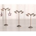 thumbnail image 3 of ziyahi 3x Iron T Bar Earring Necklace Jewelry Display Stand Rack Copper-Wave, 3 of 9