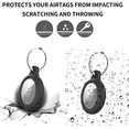 thumbnail image 4 of Airtag Keychain Airtag Holder Silicone for Apple AirTags Tracker, 4 Pack Airtags Case with Key Ring for Dogs, Keys, Backpacks,Multi-Color Airtag Accessories, 4 of 6