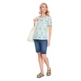 thumbnail image 2 of Iyla Women'S Printed Jacquard T-Shirt, 2 of 6