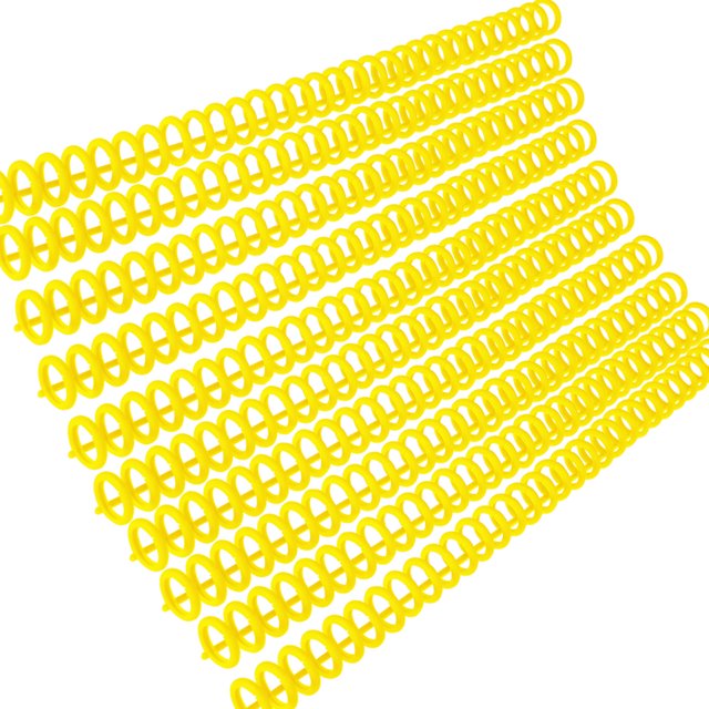 KW-trio Plastic Loose Leaf Binders, ABS, Ring Binding Spines, with 30-Hole Design, Assorted Colors, 10 Count