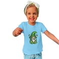 thumbnail image 4 of EGNMCR Chemisiers et Chemises à Manches Courtes à Col Rond Tout-Petits Enfants Garçons Filles Mode Mignon Col Rond Imprimé Haut à Manches Courtes Blouse Fille, 4 of 6