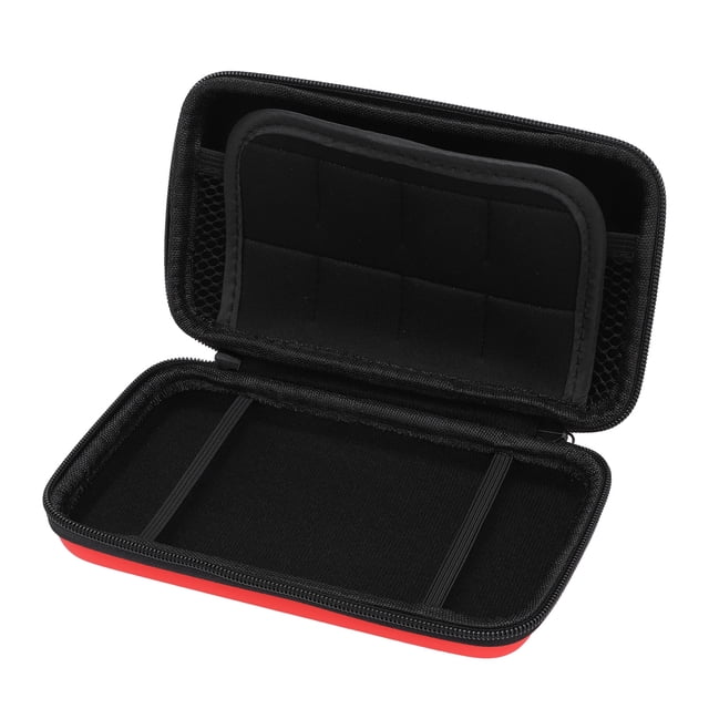 Étui de Transport Compatible avec pour New 2DS TG 2DS LL pour New 3DS 3DS, Résistant à l'Eau, Sac de Voyage à Coque Rigide avec 8 Emplacements pour Jeux, Pochette de Protection pour Console Portable