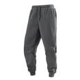 thumbnail image 4 of LIaqionyy Men's Sweatpants Cotton Comfortable Elastic Bottom Drawstring Waist Sweatpant for Men Exercise Jogger, 4 of 5