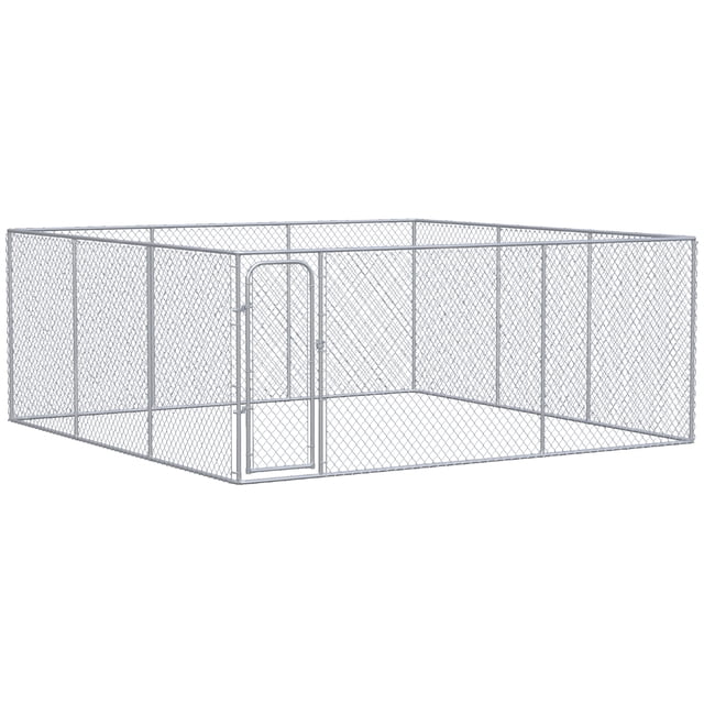 PawHut Parc pour Chien, Enclos d'Exercice pour Chien, Enclos de Course pour Chien, 227,5 Pi2