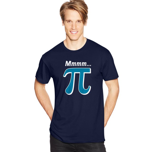 Hanes T-Shirt Graphique pour Hommes, 3TG, Pi Lover