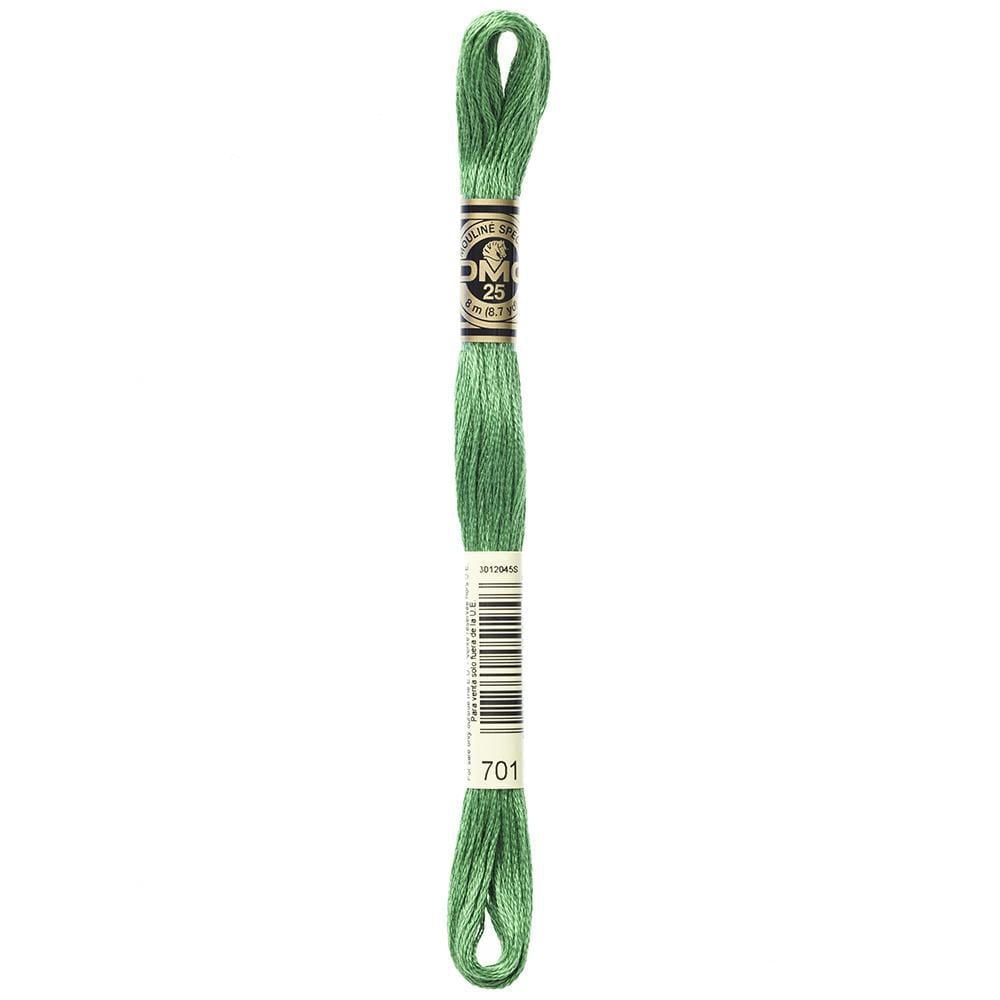 DMC à 6 brins fil à broder en coton 8 m (8.7 yd), vert