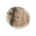 thumbnail image 1 of Hi,Fancy Soft Jute Area Rug Braided Tassel Design for Study Throw Rug Floor Mat 80cm, 1 of 9