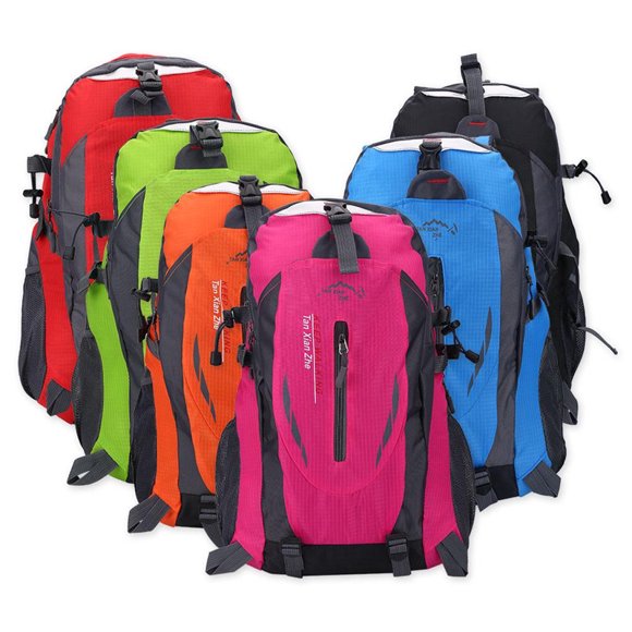 HURRISE 40L Outdoor Climbing Sports Backpack For Outdoor Sports Climbing Camping Hiking,Orange