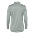 thumbnail image 2 of C2 Sport Womens Quarter-Zip Pullover, 2XL, Silver, 2 of 2
