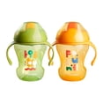 thumbnail image 2 of Tommee Tippee Sippee Trainer Cup with Handles, Spill-Proof, 2x8oz, 7m+, (Designs Will Vary), 2 of 9