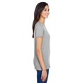 thumbnail image 2 of Champion T-Shirt à Manches Courtes pour Femmes, P, Gris Oxford, 2 of 2