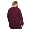 thumbnail image 3 of George Big Men's Waffle Crew Neckline Popover, 3 of 6