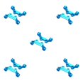 thumbnail image 2 of Baohd Enhanced RC Car Accs Spare Parts 1 10 Truck TT02 Modified Replacement Front Rear Front Arm Mount 5Set, 2 of 6