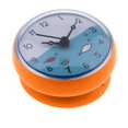 thumbnail image 3 of jifeng Bathroom Silicone Clock w/ Suction Cup Waterproof Moistureproof Orange A-Orange, 3 of 7