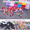 thumbnail image 4 of TFixol Bead Bracelet Making Kit, Bead Friendship Bracelets Kit with Pony Beads Letter Beads Charm Beads and Elastic String for Jewelry Making and Jewelry Making DIY Crafts, 4 of 7